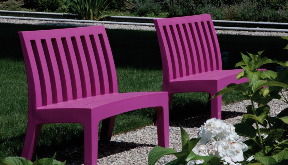 Coast Outdoor Bench by Serralunga Furniture Benches